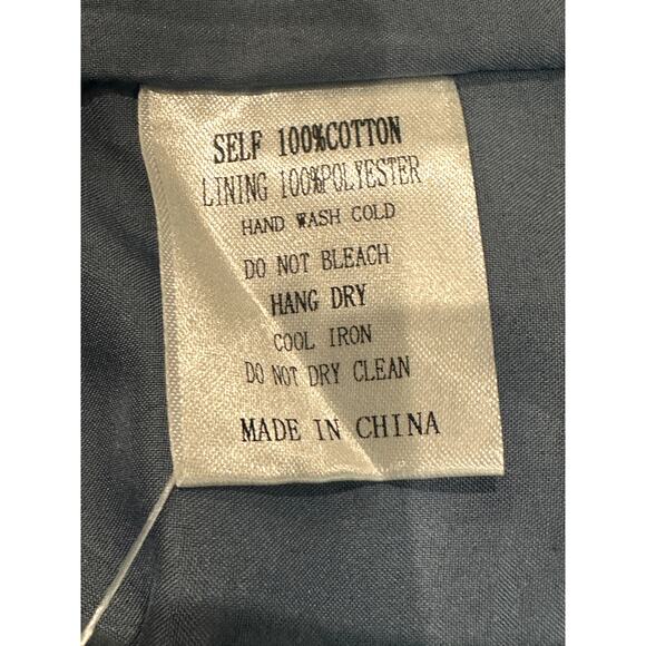 And The Why – Dreaming of Soho Denim Blazer – Medium Wash – Size M - Picture 3 of 5